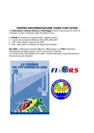 CENTRO DOCUMENTAZIONE VIDEO FIHP-SIPaR - Federazione ...