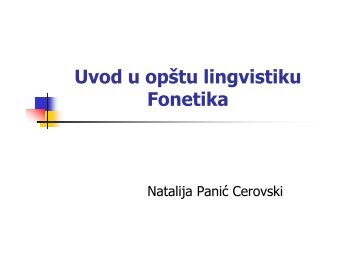 Fonetika 3 (2011)