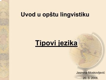 Tipološka klasifikacija