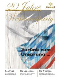 Stanglwirt Weißwurstparty-Jubiläumsmagazin