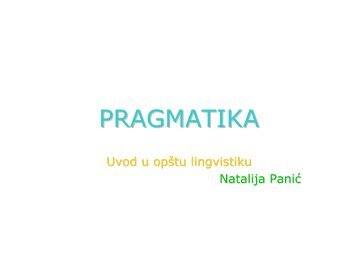 PRAGMATIKA