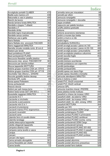 Catalogo Ferrofil 14/10/2013