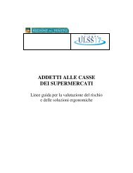 Addetti alle casse dei supermercati - linee guida per la ... - Filcams