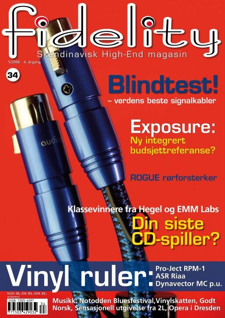 Skandinavisk High-End magasin - Fidelity