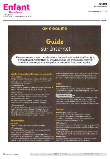 sur Internet - File dans ta chambre