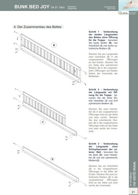 BUNK BED JOY - File dans ta chambre