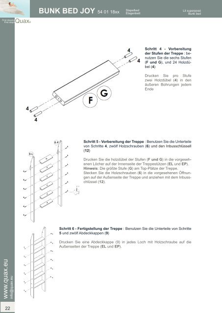 BUNK BED JOY - File dans ta chambre