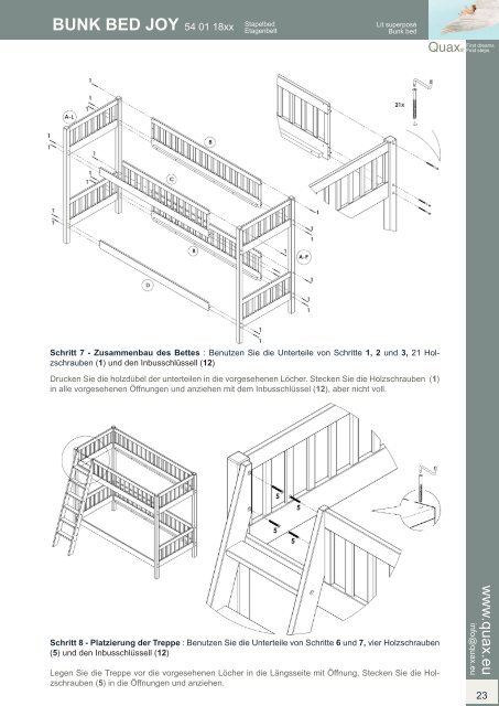 BUNK BED JOY - File dans ta chambre