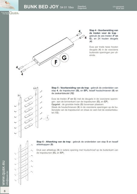 BUNK BED JOY - File dans ta chambre