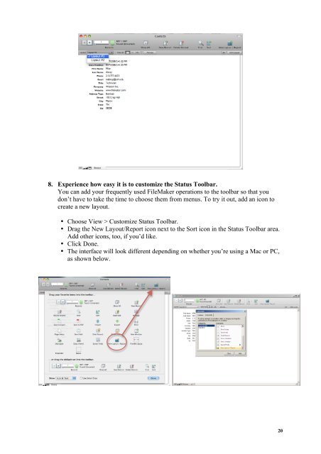 Welcome to FileMaker Pro 10!