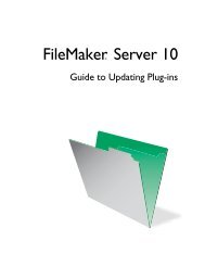 FileMaker Server Guide to Updating Plug-ins