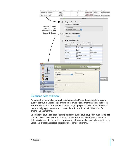 Bento® 3 Manuale utente - FileMaker