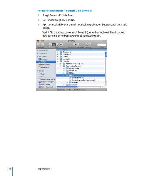 Bento® 3 Manuale utente - FileMaker