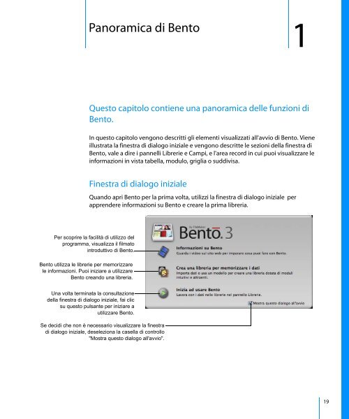 Bento® 3 Manuale utente - FileMaker