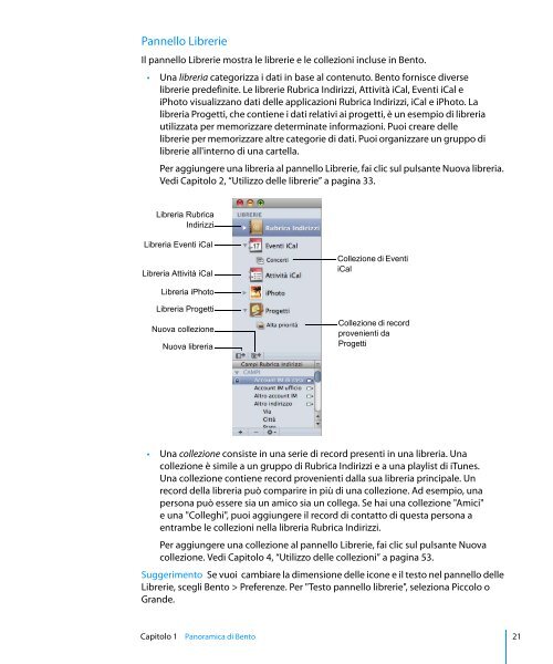 Bento® 3 Manuale utente - FileMaker