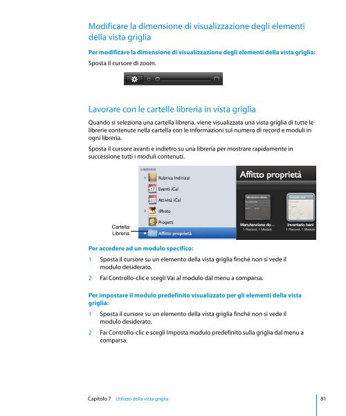 Bento® 3 Manuale utente - FileMaker