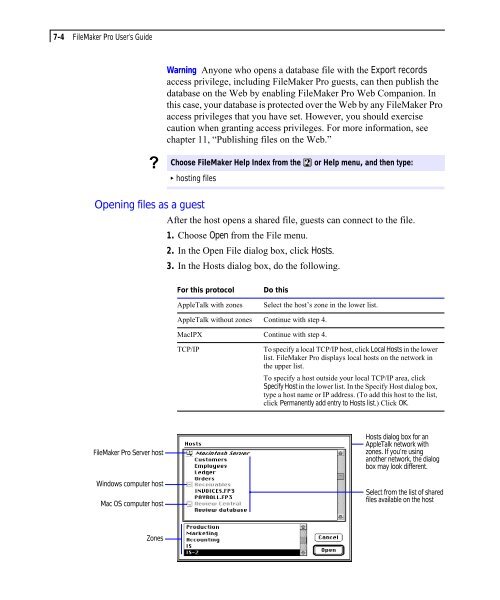 FileMaker Pro 4.1 Mac User's Guide