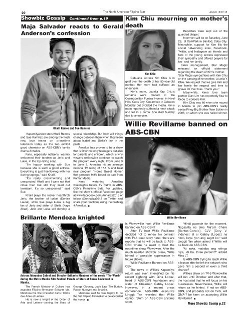 June 2013 Edition - Filipino Star