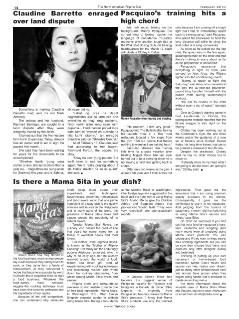 Filipino Star February 2010 Edition