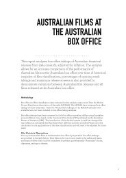 Australian films at the Australian box office (446KB) - Film Victoria