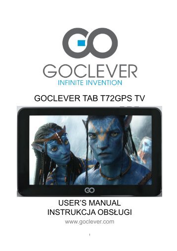 GOCLEVER TAB T72GPS TV