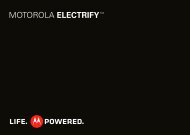 motorola - electrify -user-manual. pdf - US Cellular