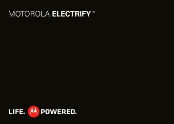 motorola - electrify -user-manual. pdf - US Cellular