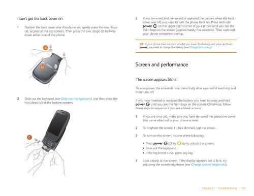 Palm Pre 2 User Guide (World Ready) - DevDB