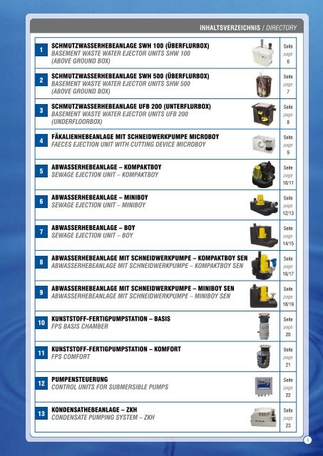 Hebeanlagen / Ejector Units