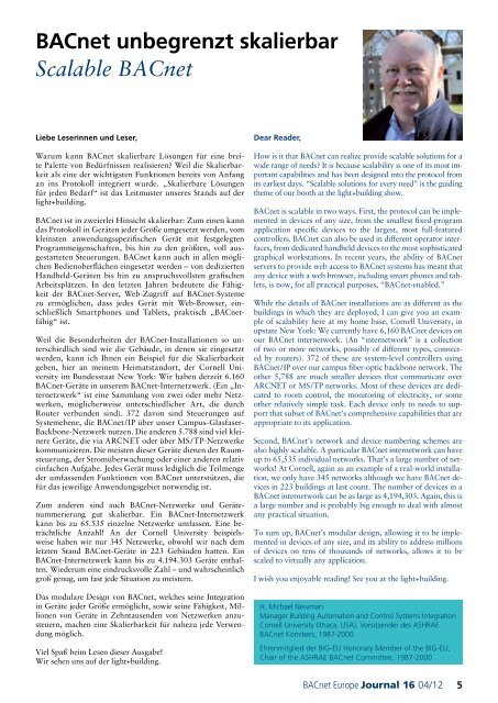 PDF: Bacnet Europe Journal 16 - 04/12 - Bacnet Interest Group ...