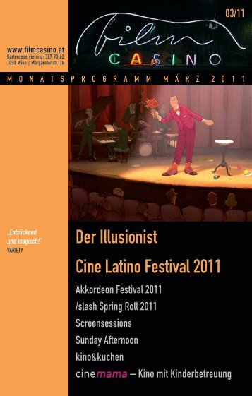 Page 1 www.filmcasino.at Kartenreservierung: 587 90 62 1050 Wien ...