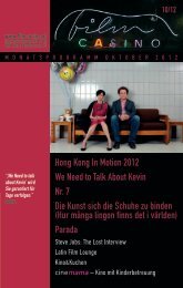 Hong Kong In Motion 2012 We need to talk About Kevin ... - Filmcasino