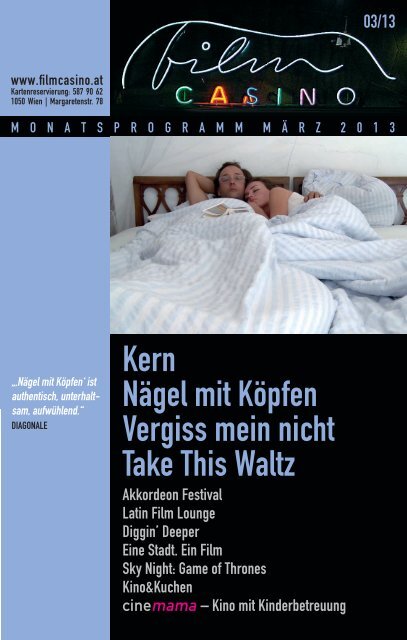 kern nägel mit köpfen Vergiss mein nicht Take This Waltz - Filmcasino