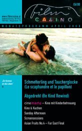 Schmetterling und Taucherglocke (Le scaphandre et le ... - Filmcasino