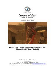 Dreams of Dust - Film Movement