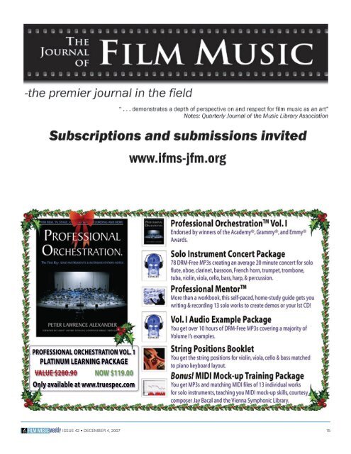 Weekly - Film Music Magazine