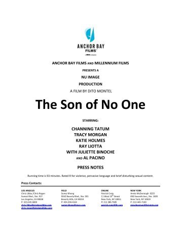 The Son of No One - Filmz.ru