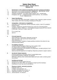 Safety Data Sheet - Ballistol