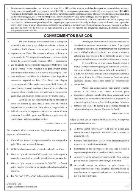 CONHECIMENTOS BÁSICOS - Filoczar.com.br