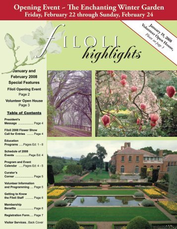 f highlights - Filoli