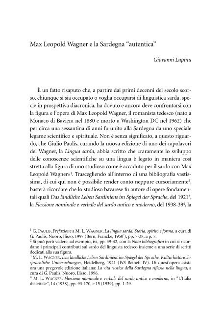 Giovanni Lupinu - Centro di studi Filologici Sardi