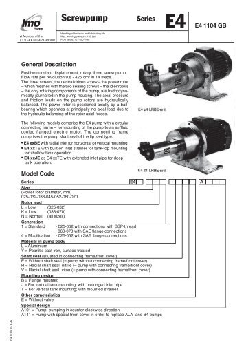 Max. working pressure - Filter