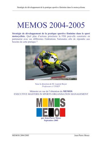 MEMOS 2004-2005 - FIM