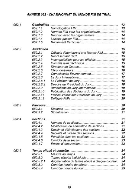 Annexes Trial FIM 2013