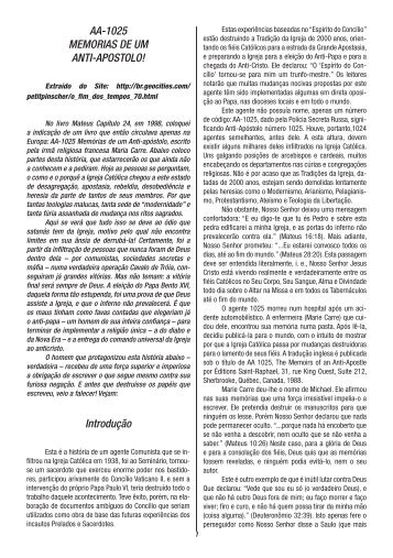 versão em pdf - Fim dos Tempos.Net