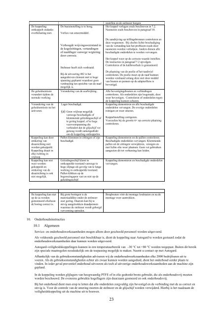 Bedieningshandleiding en ... - Autogard Kupplungen Gmbh