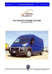 FIAT DUCATO COURSE OUTLINE