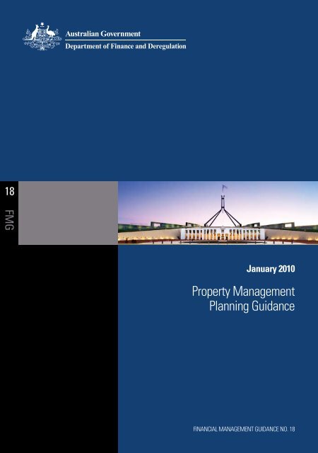 Property Management Planning Guidance - Department of Finance ...
