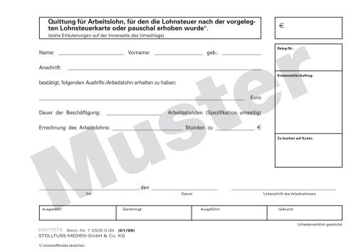 Muster - Stollfuß Medien