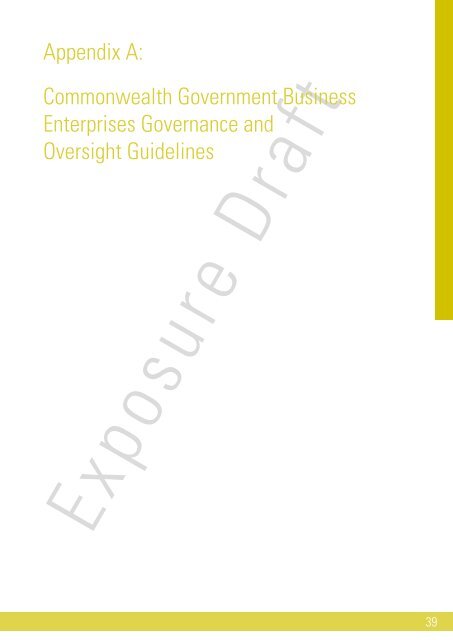 Review of Commonwealth Government Business Enterprises ...